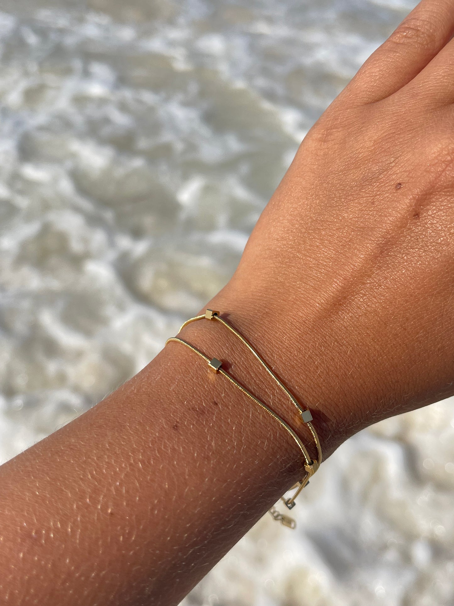 Minimal Bracelet Stack (Stainless Steel)