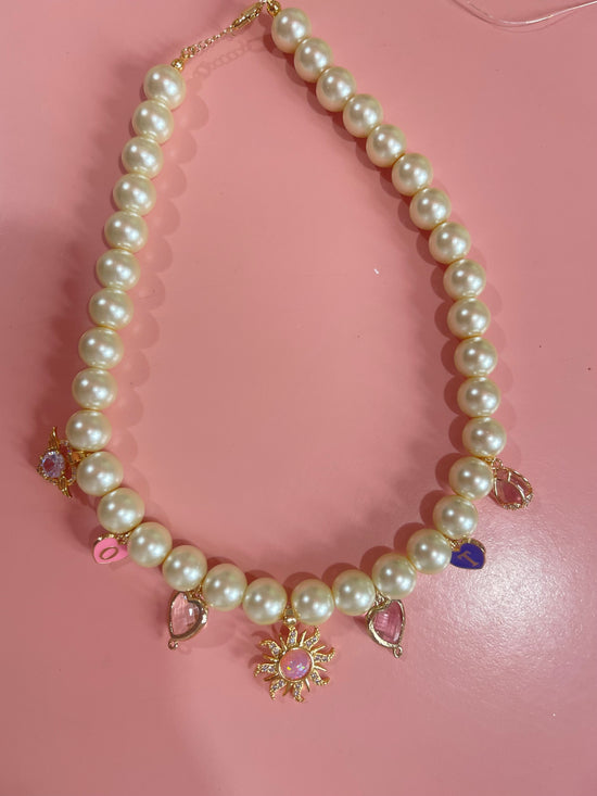 Handmade Pearl Necklace- Charm Necklace Base✨🤍