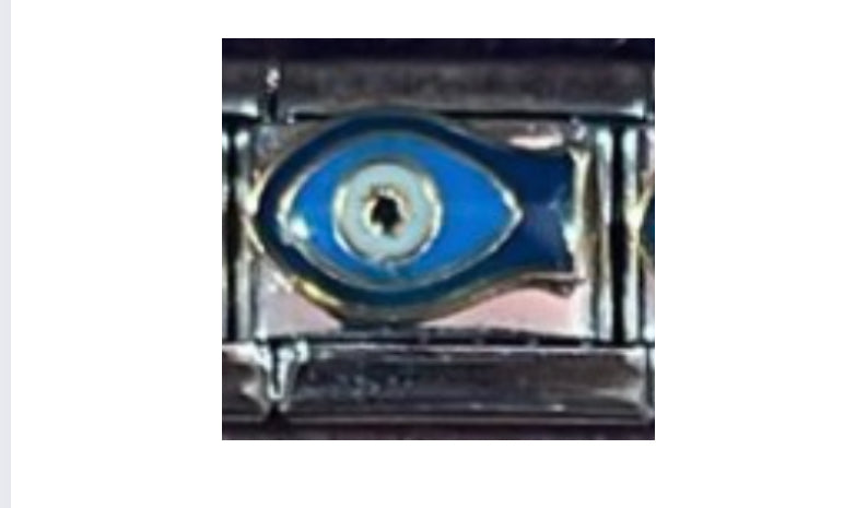 Evil Eye-Silver Italian Charm