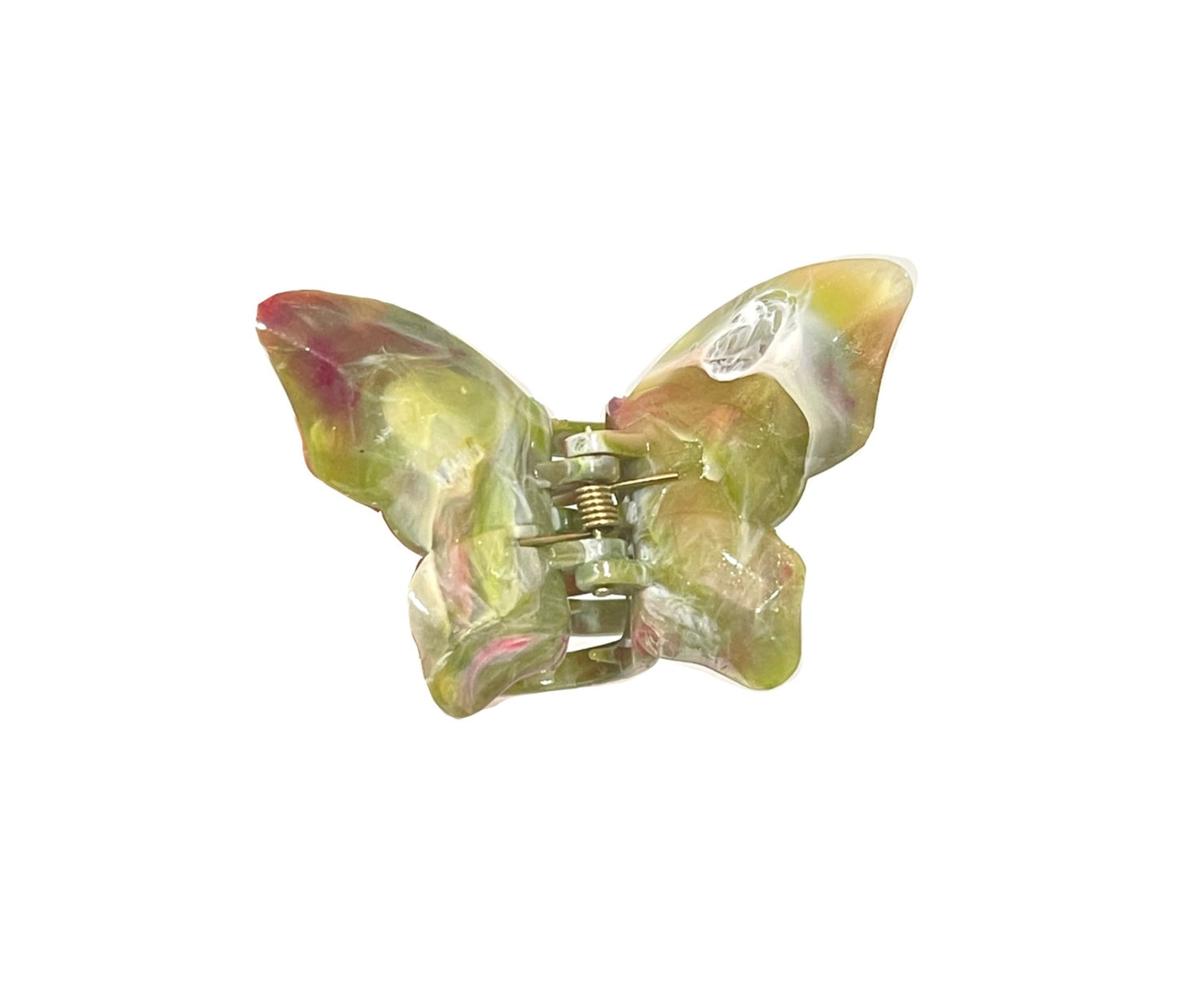 Pastel Butterly Clawclip