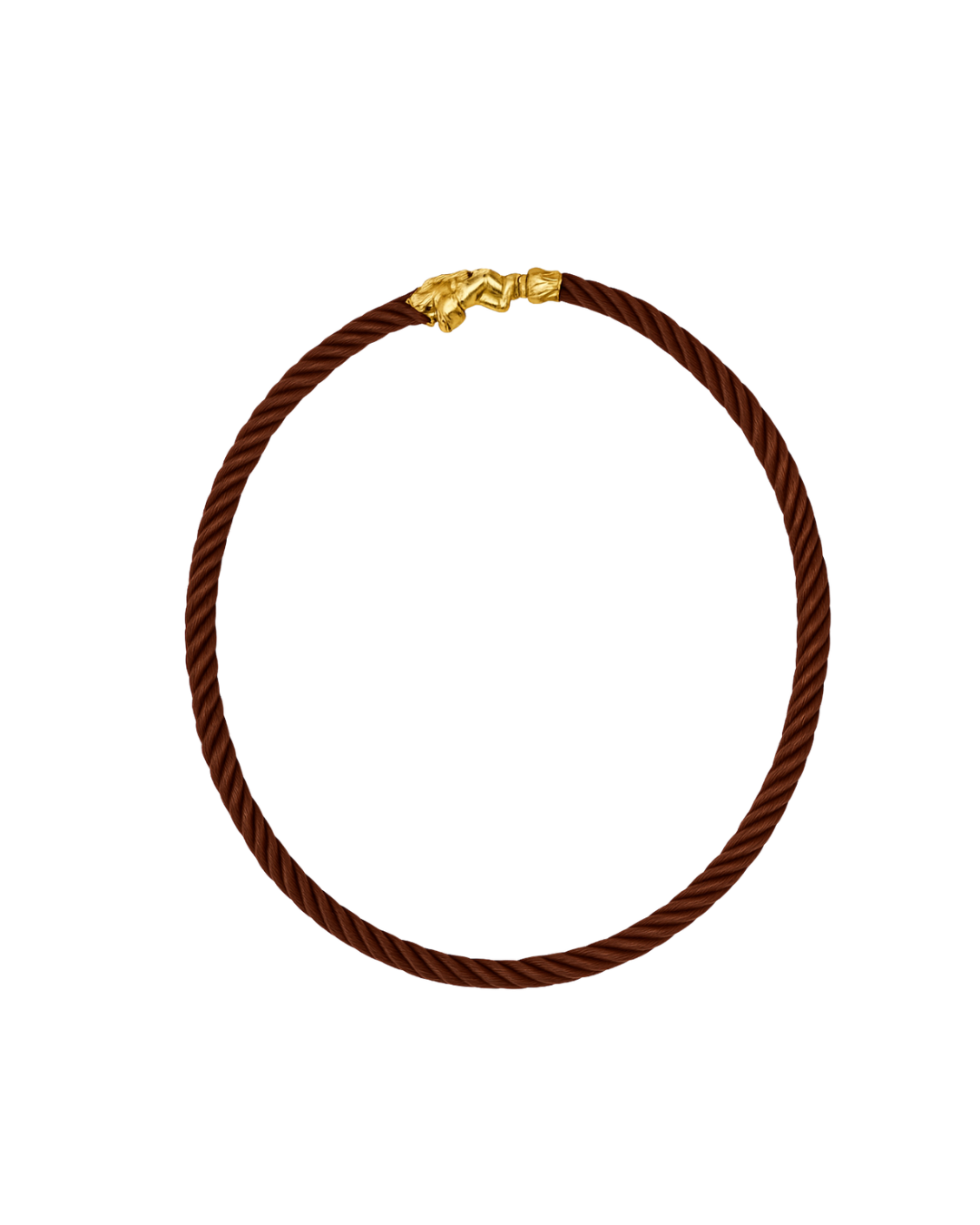 Statement Rope Necklace-White