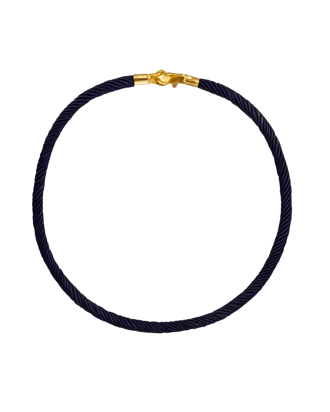 Statement Rope Necklace-White