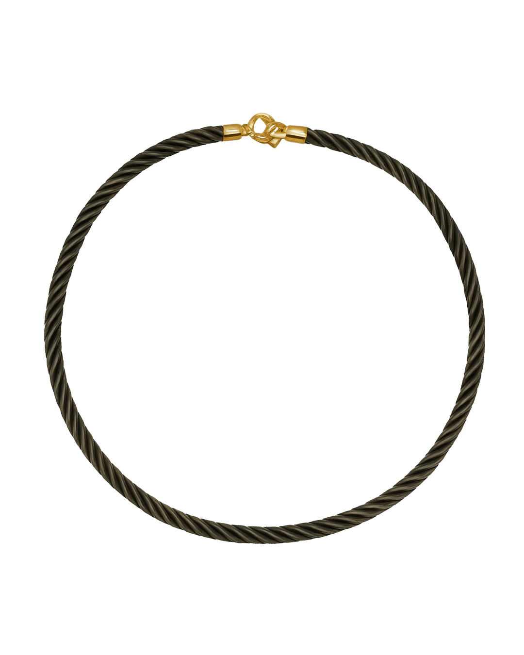 Statement Rope Necklace-White