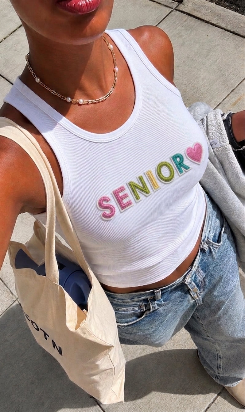 Custom Seniors Tank Top 🎓