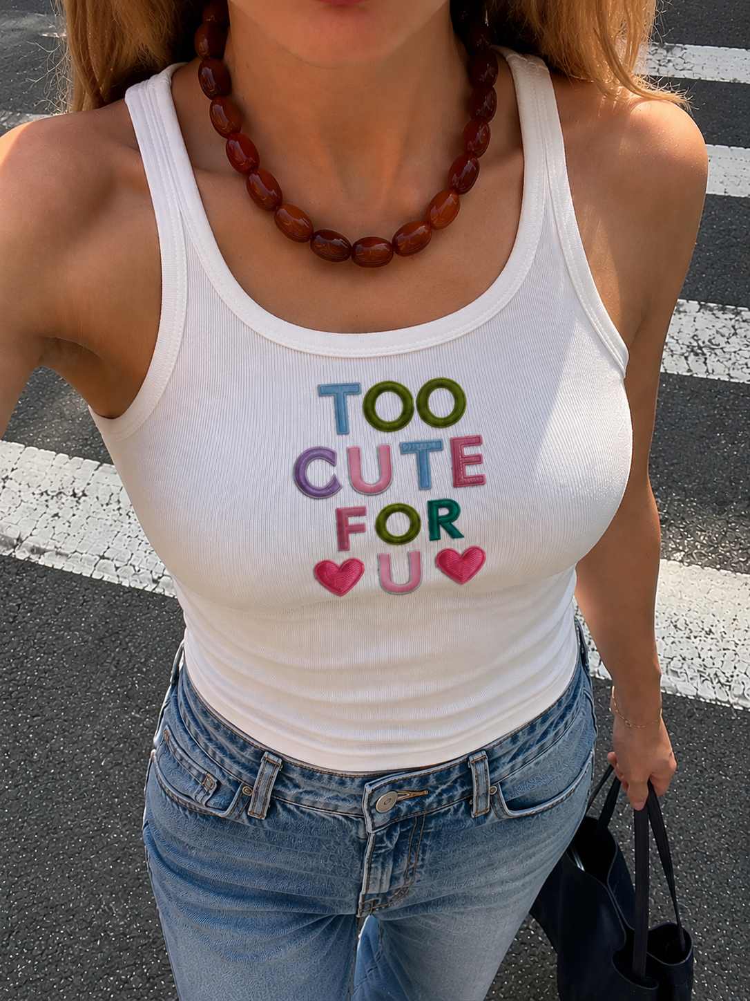 Too Cute For You Tank (Pre-Order)