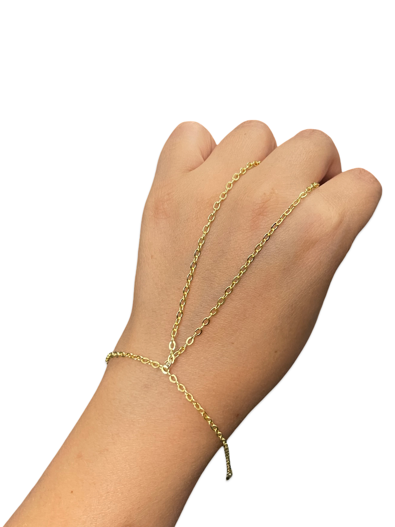 Dainty Handchain- Gold-plated & Exclusive
