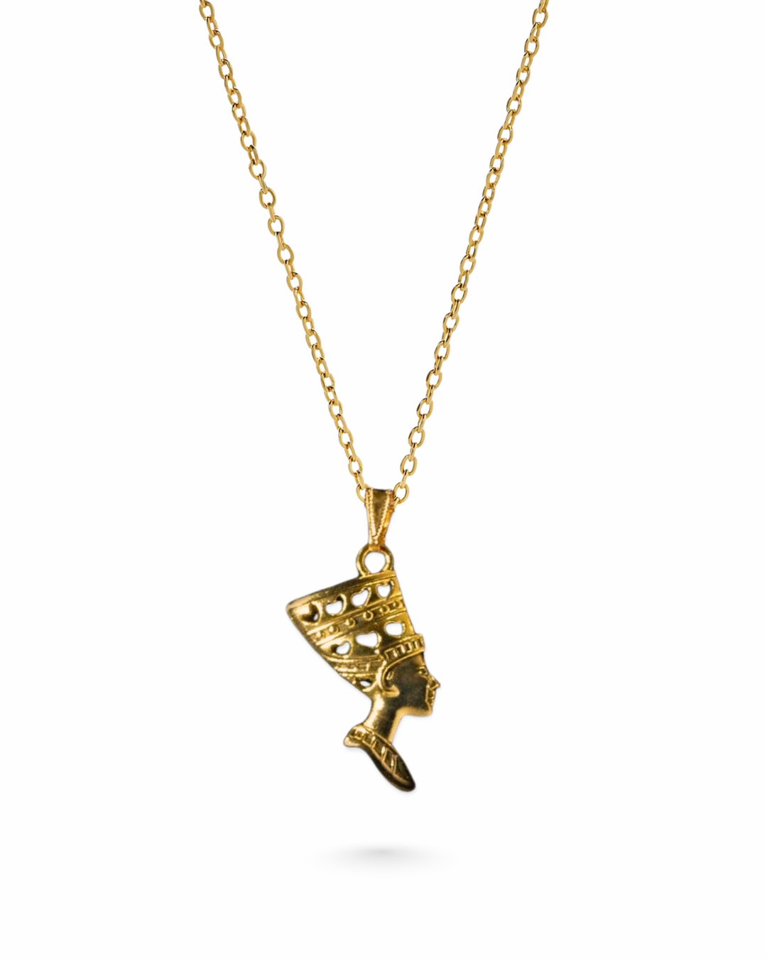 Nefertiti Necklace - Gold Plated