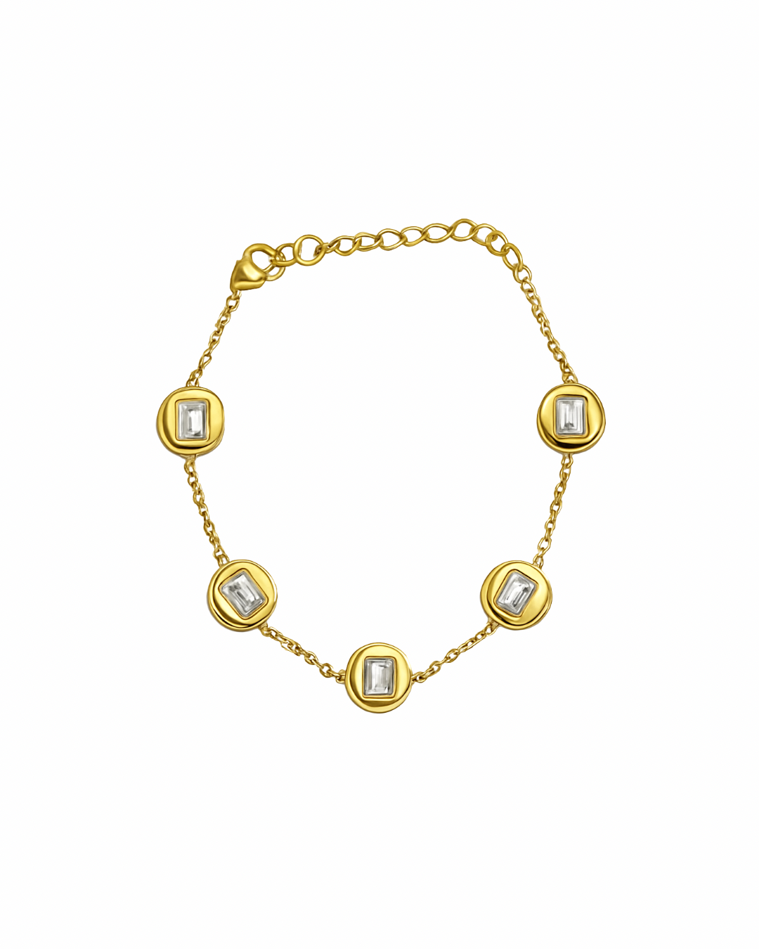 Everyday Crystal Bracelet (Stainless Steel)