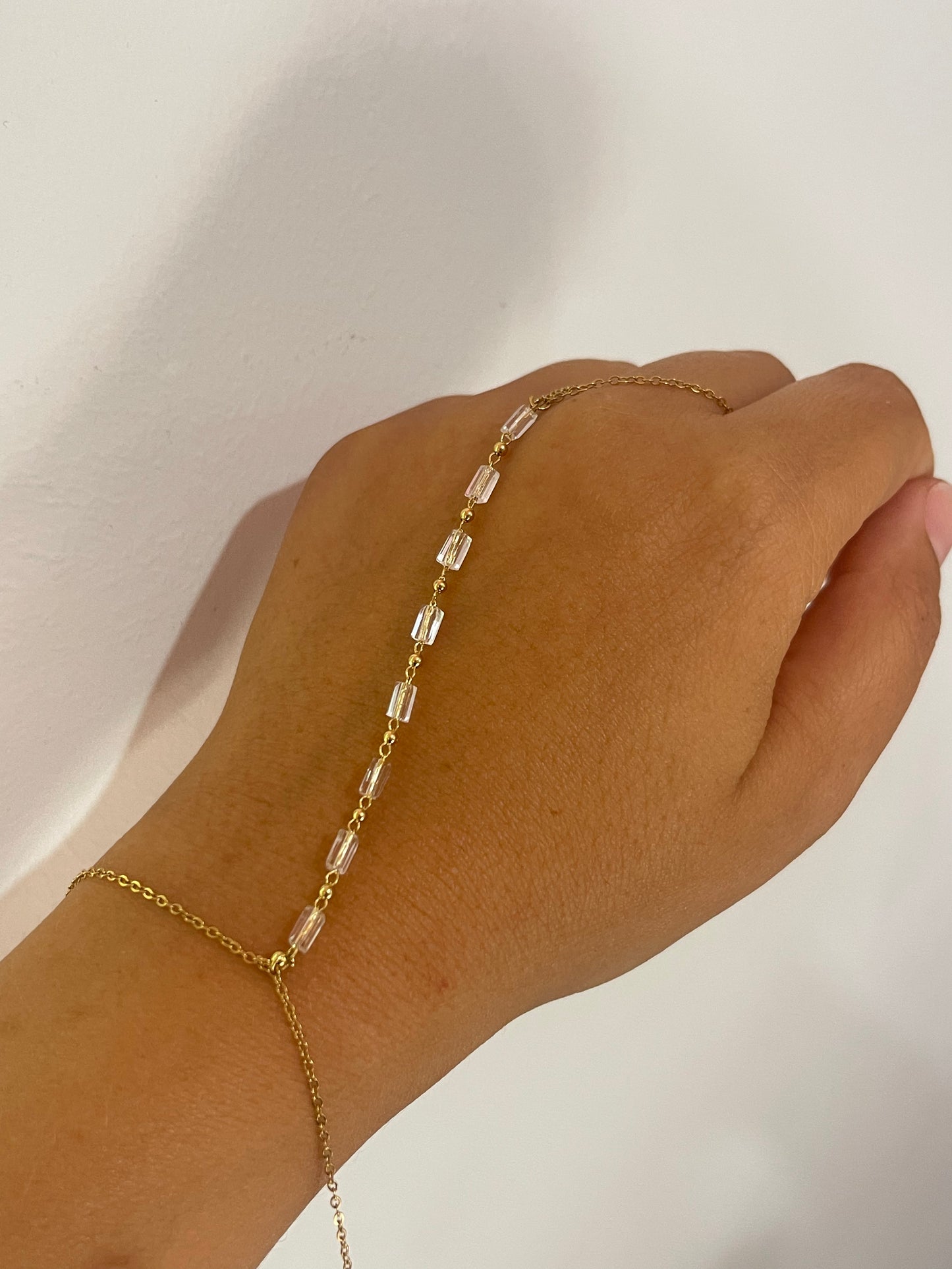 Crystal Handchain- Goldplated & Exclusive