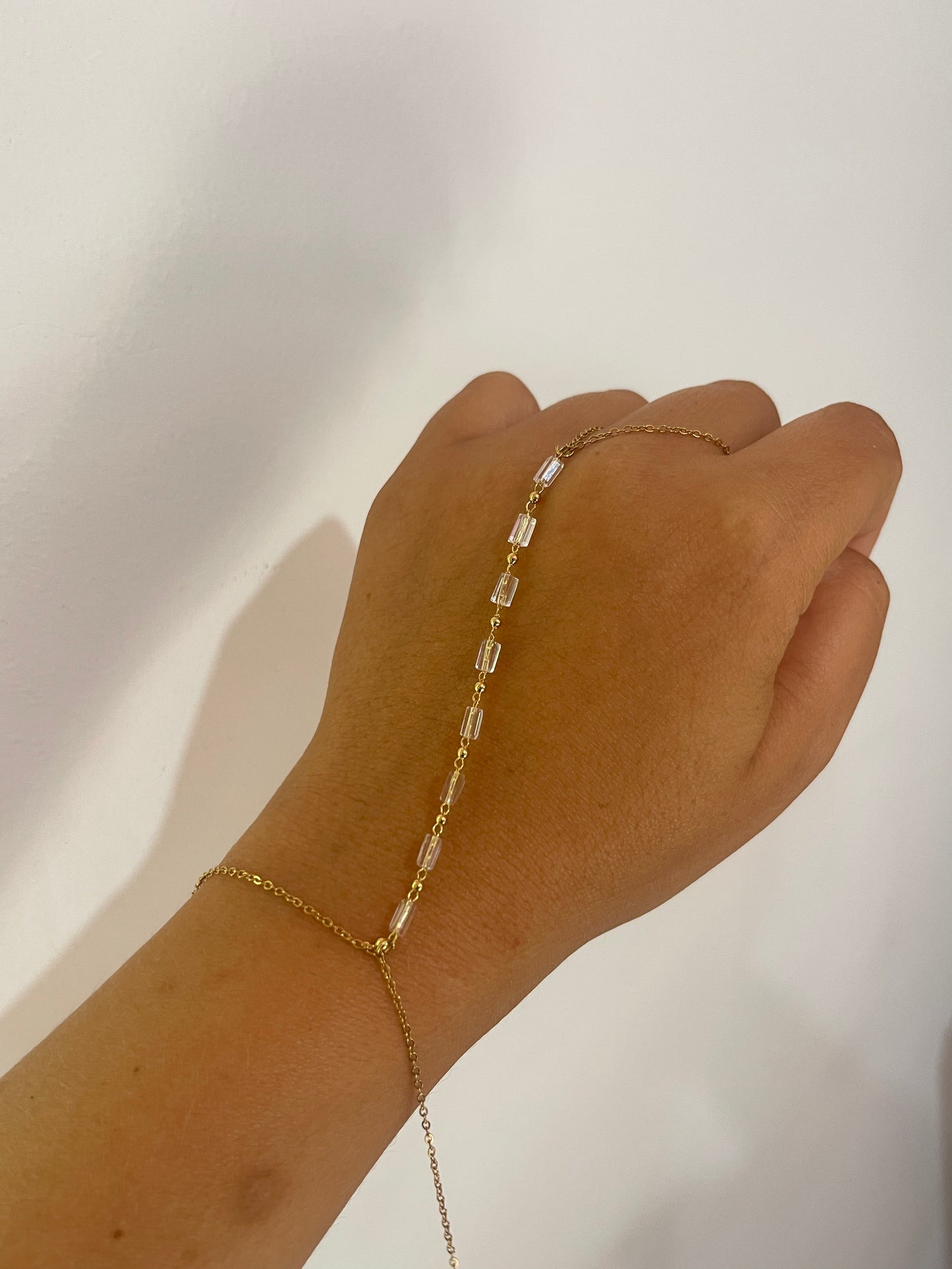 Crystal Handchain- Goldplated & Exclusive