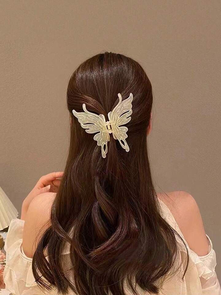 Statement Butterfly Claw Clip