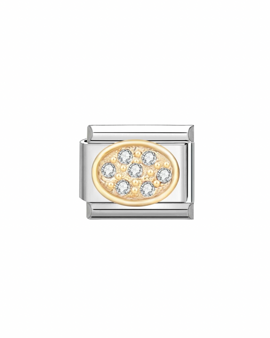 Stud - Silver Italian Charm