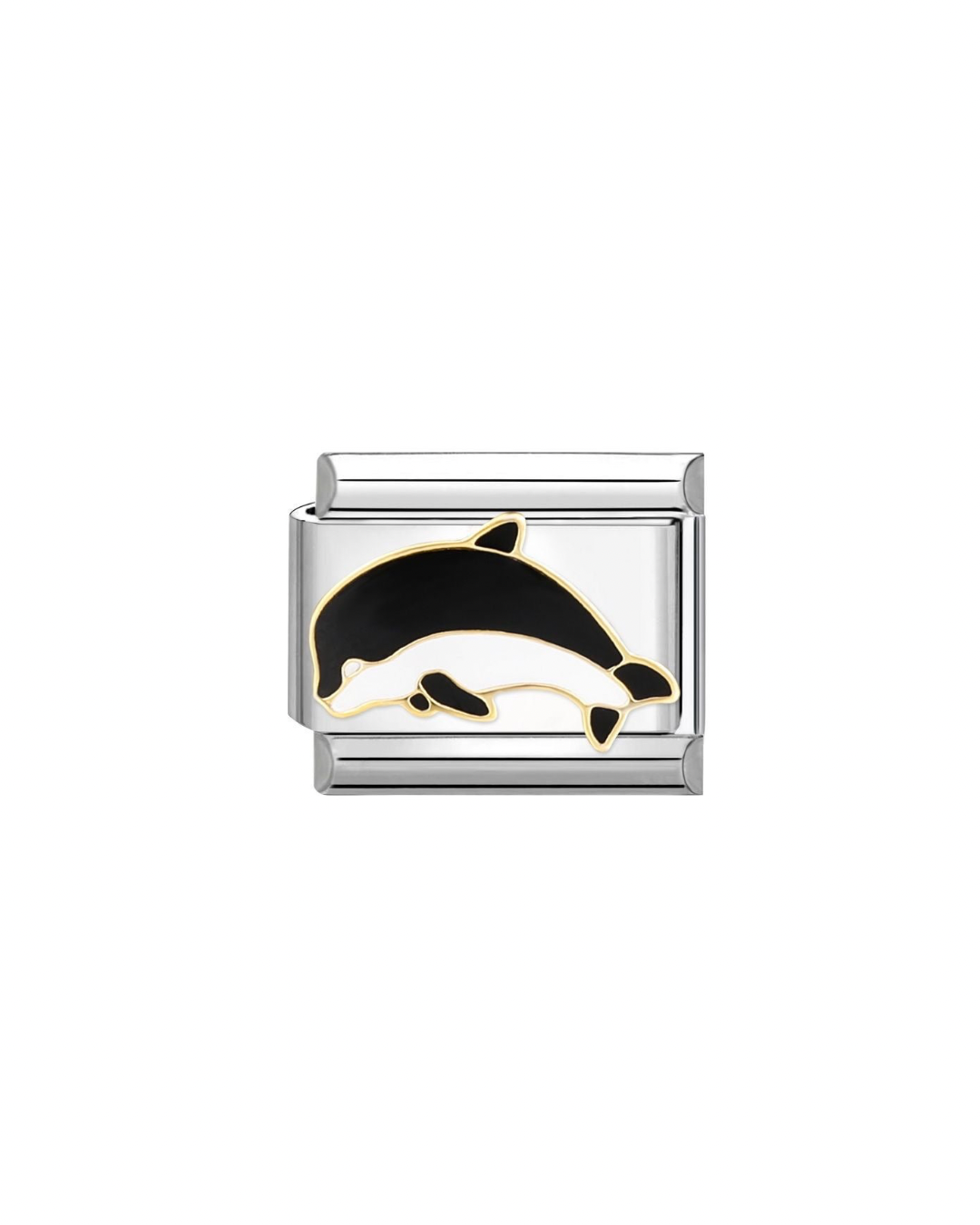 Great Whale- Silver Italian Charm