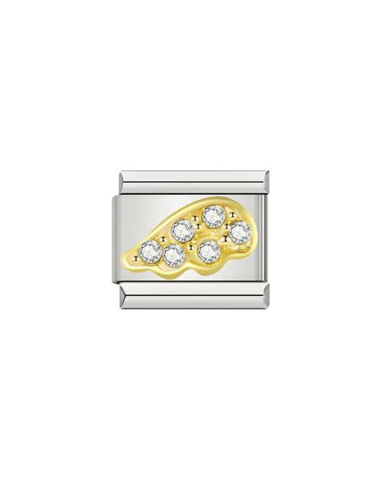 Angel Wing - Silver Italian Charm