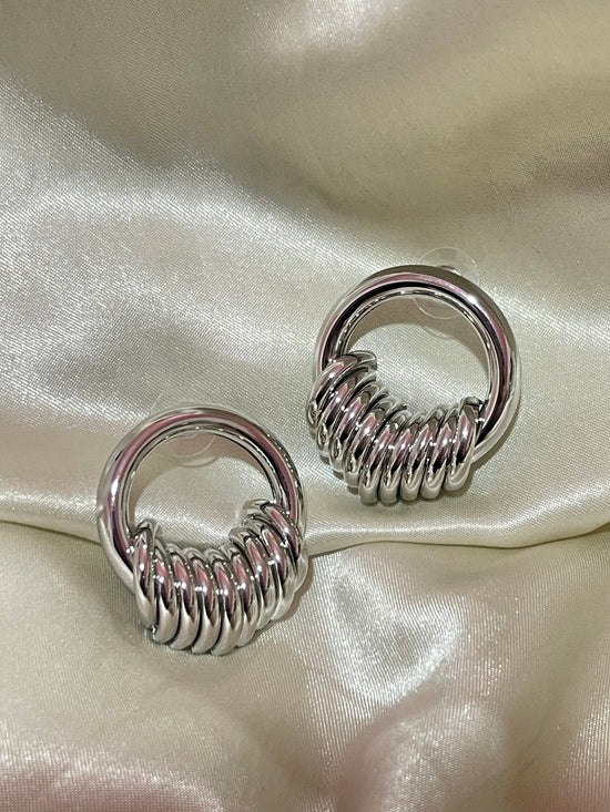 Spiral Statement Earrings