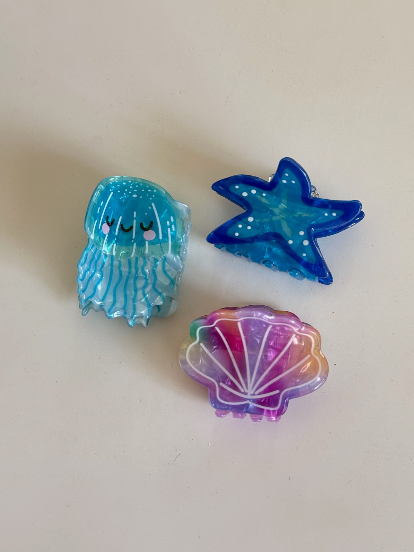 Sea Creatures Claw Clip
