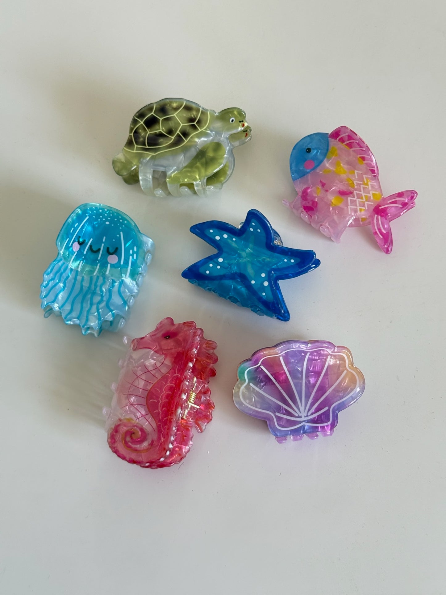 Sea Creatures Claw Clip