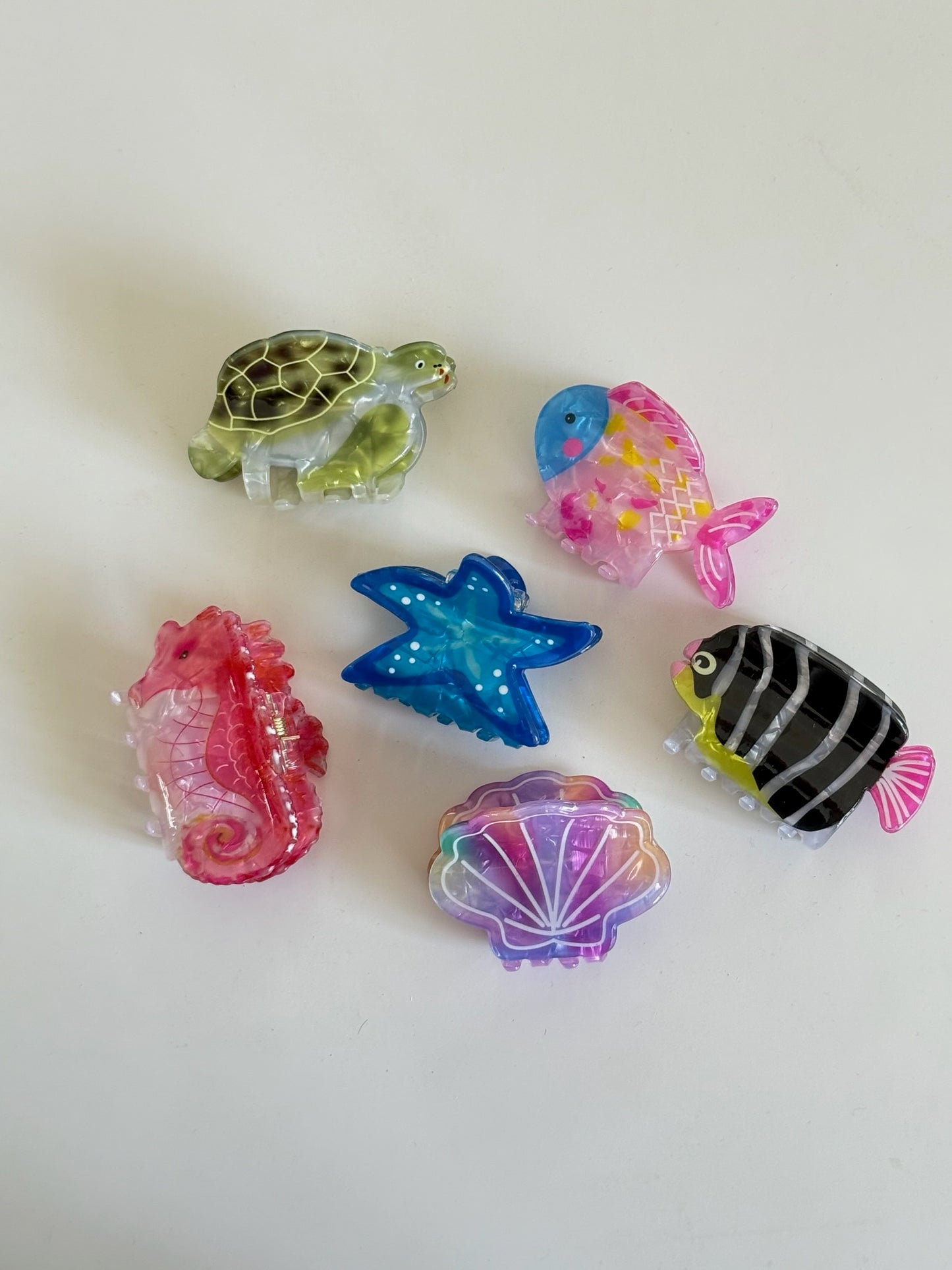 Sea Creatures Claw Clip