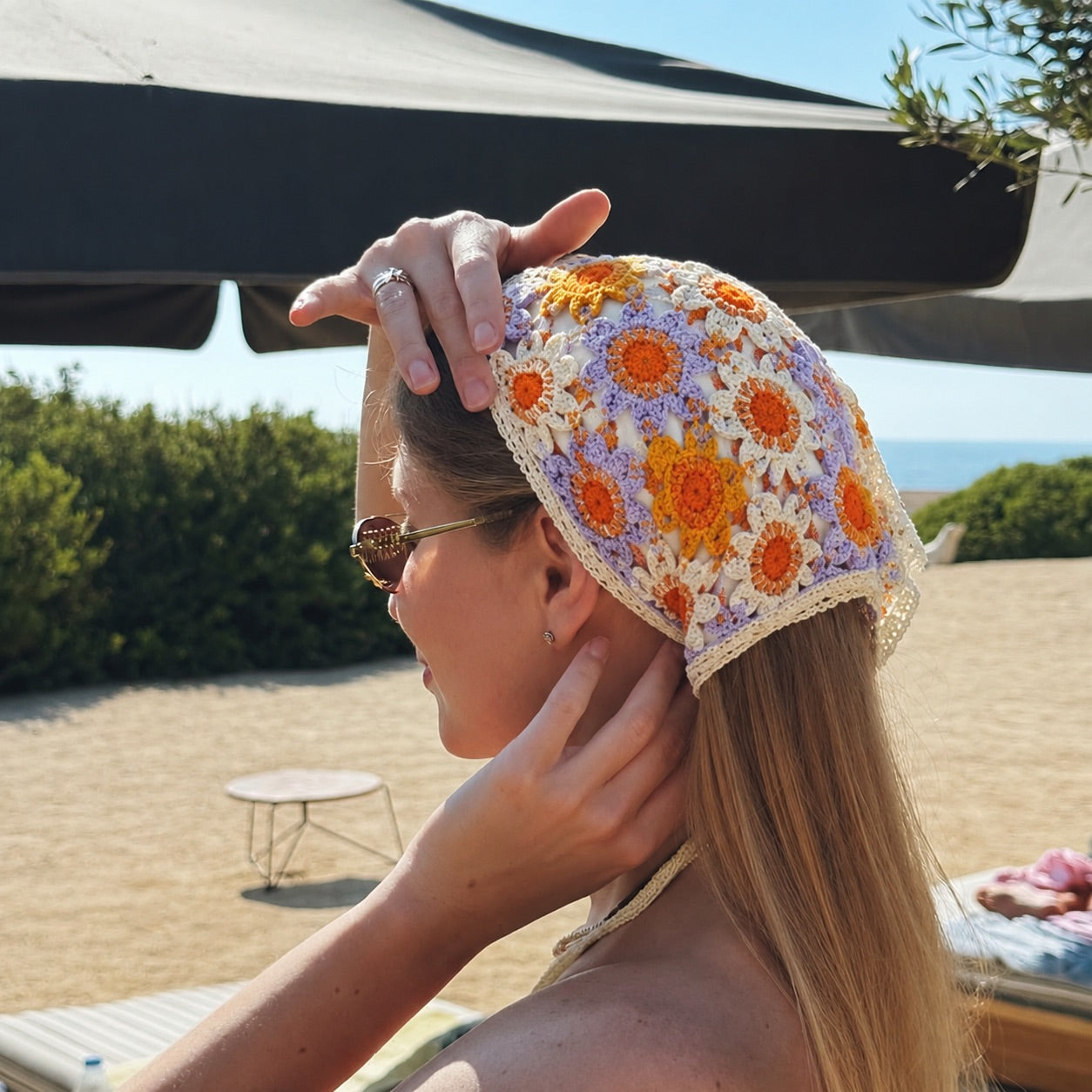 Crochet Head Scarf