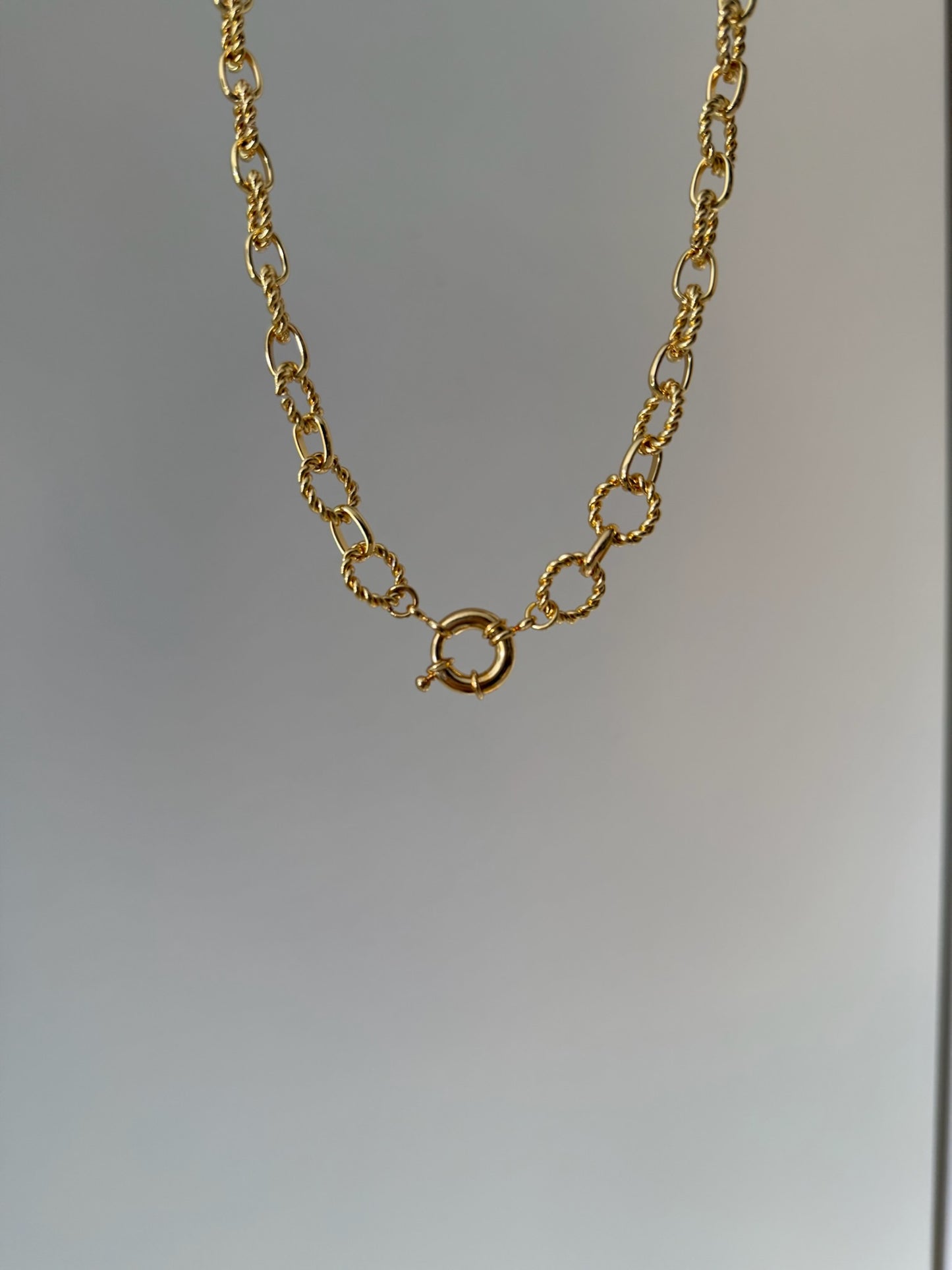 Chunky Chain Necklace - Gold Plated