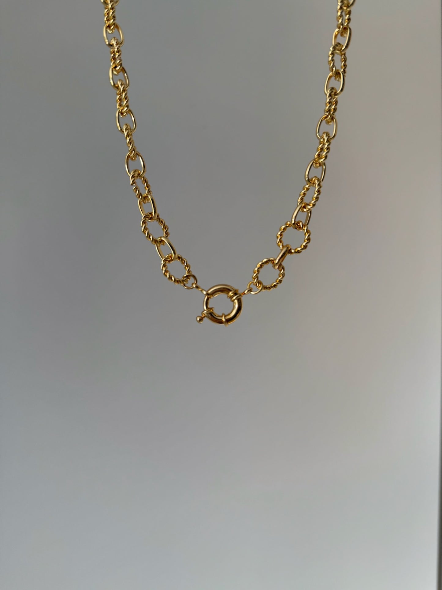 Chunky Chain Necklace - Gold Plated