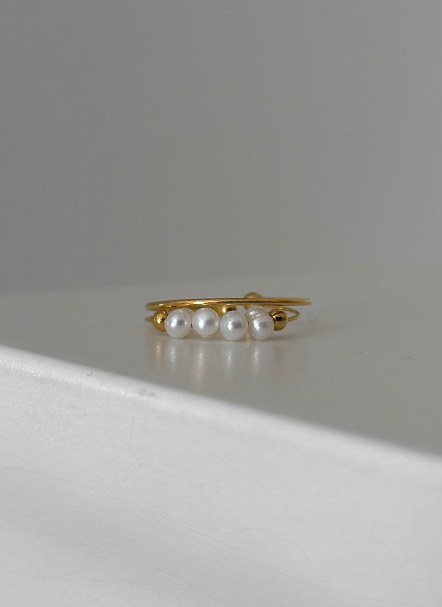 Pearl Go-To Ring (Stainless Steel)