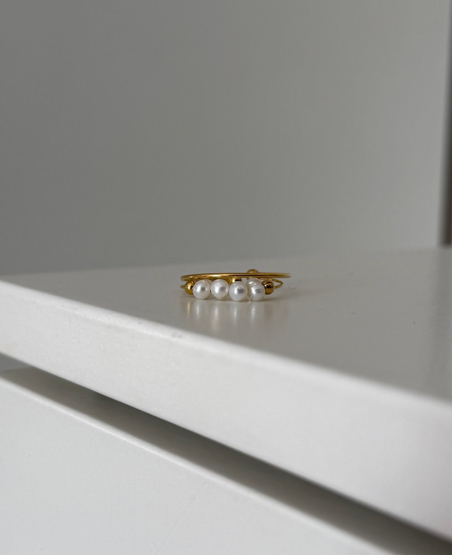 Pearl Go-To Ring (Stainless Steel)