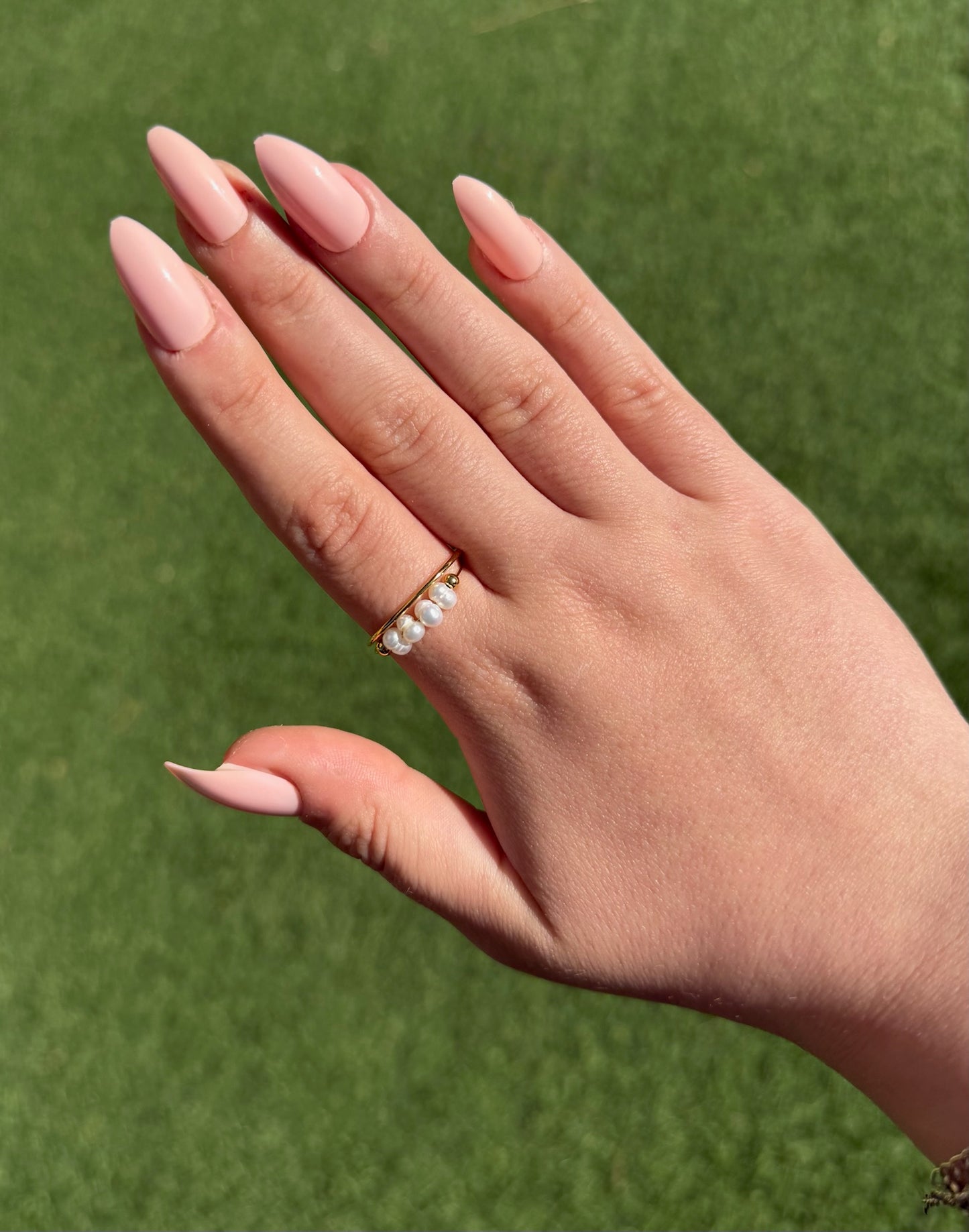 Pearl Go-To Ring (Stainless Steel)