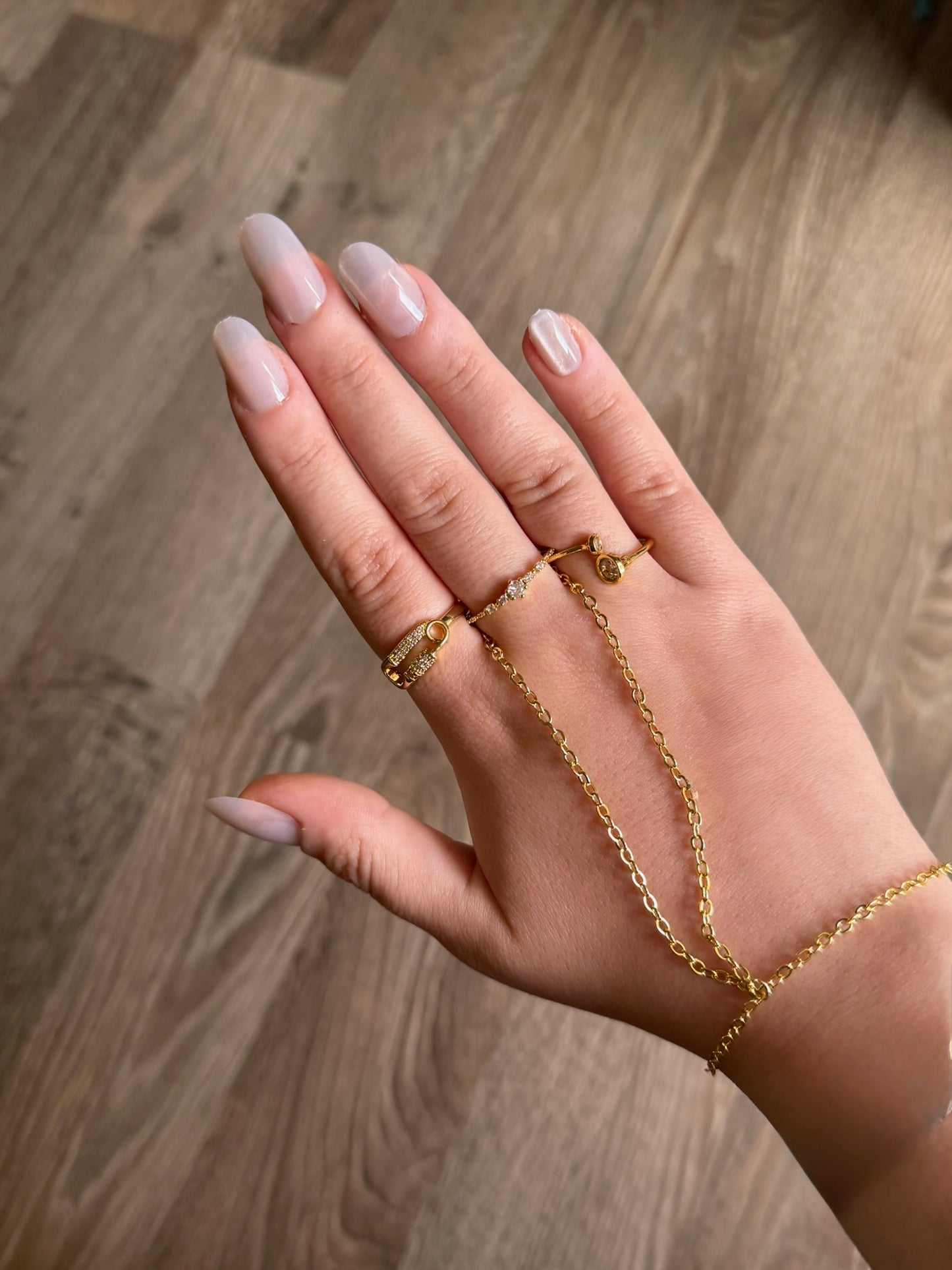 Twirly Ring (Gold Plated)