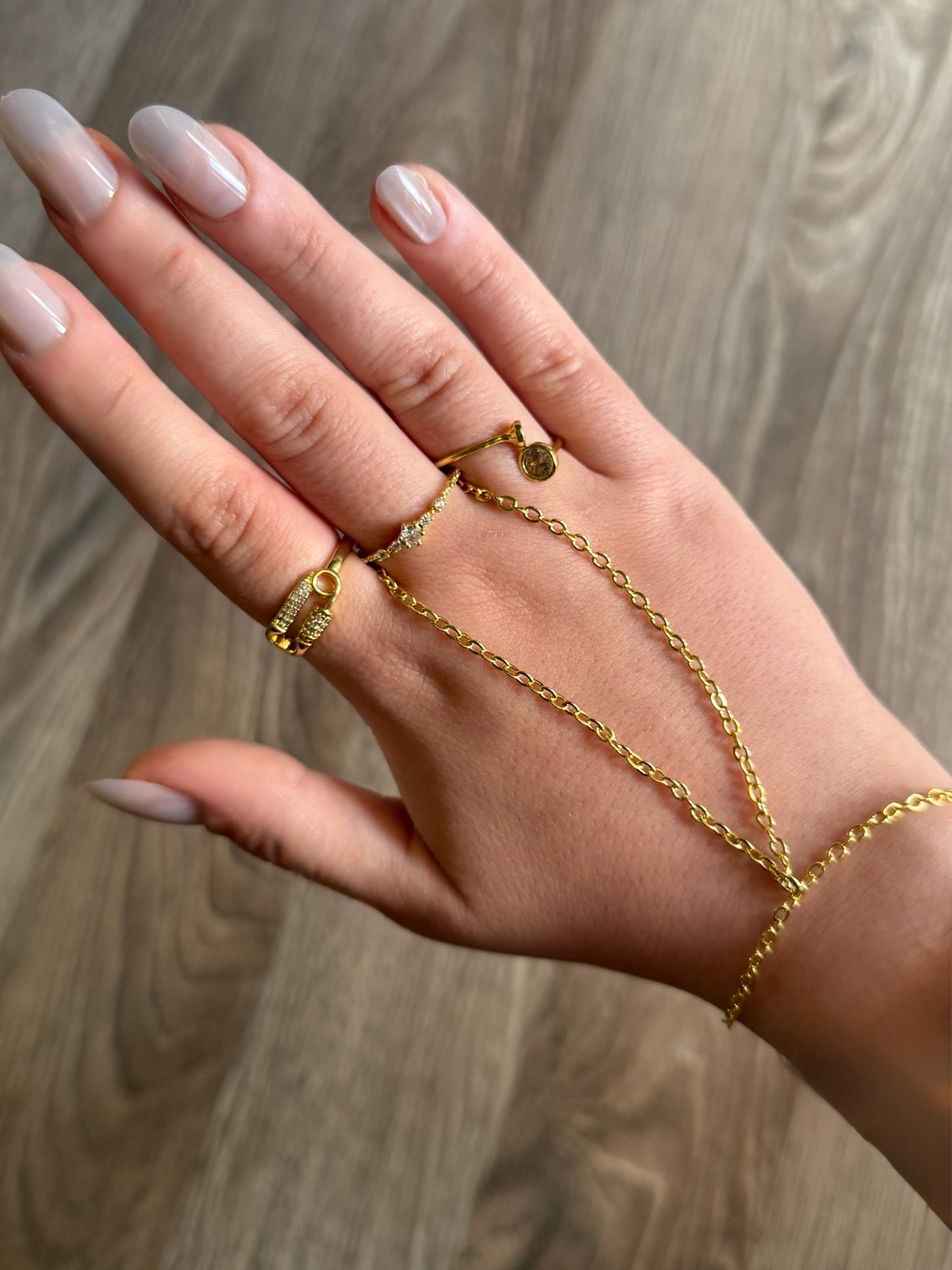 Twirly Ring (Gold Plated)