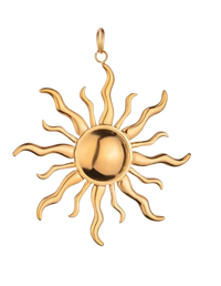 Statement sun charm