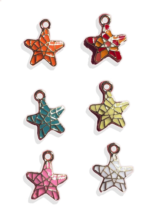 Artistic Starfish Charm- Gold Plated