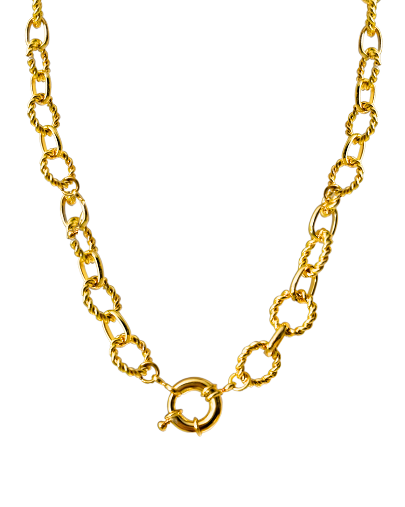 Chunky Chain Necklace - Gold Plated
