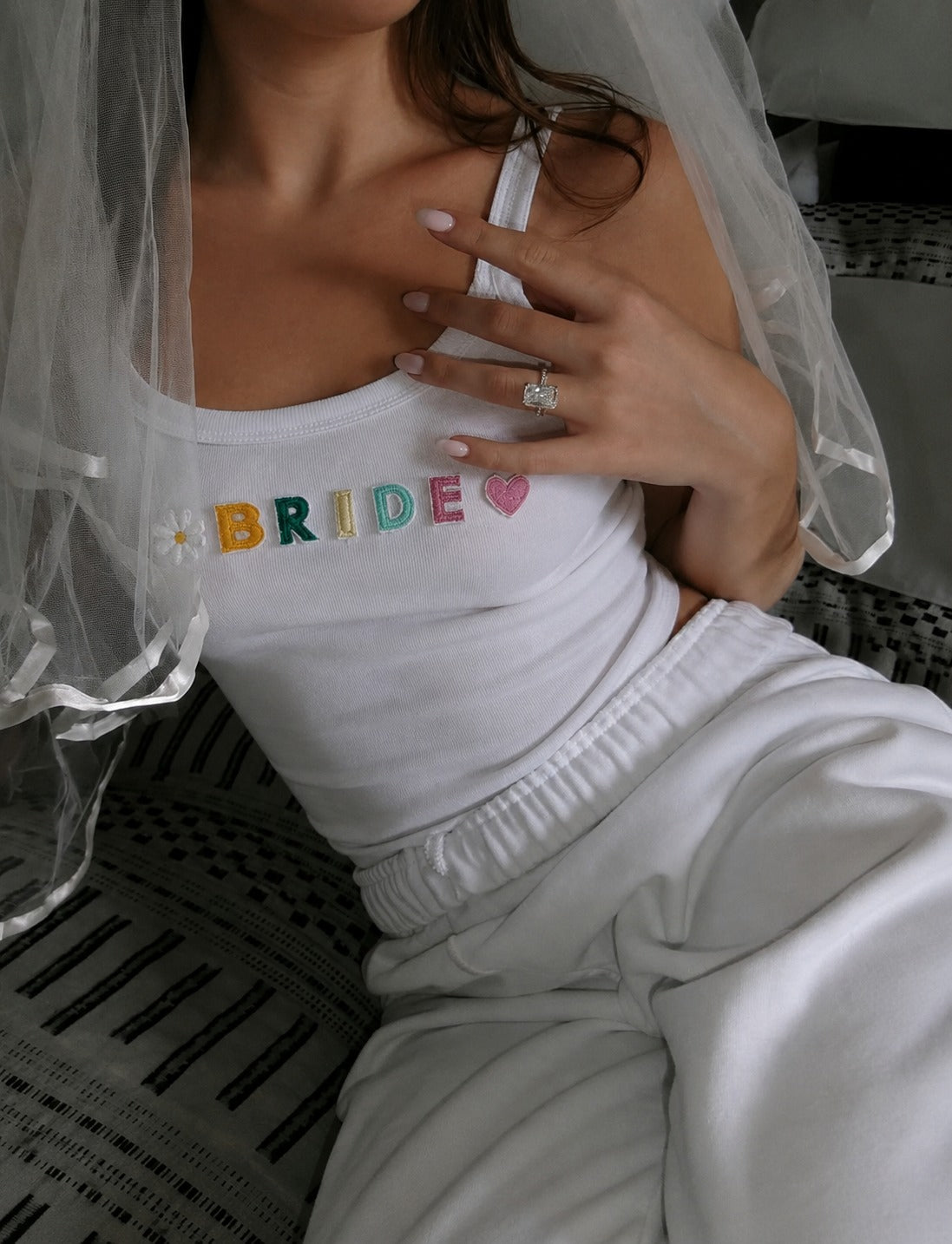 Custom Bridal Tank Top