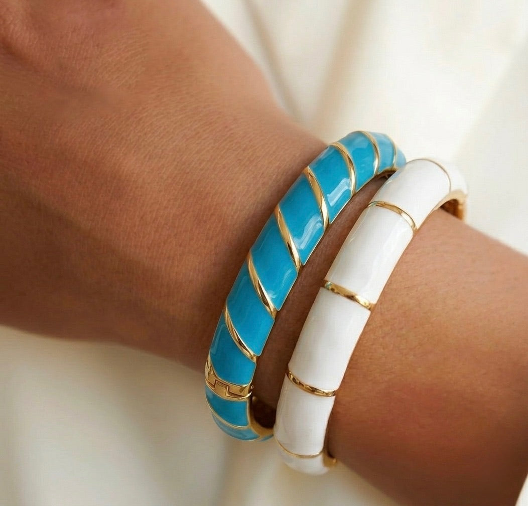 Statement Chunky Bangle - Gold Plated + Limited Edition