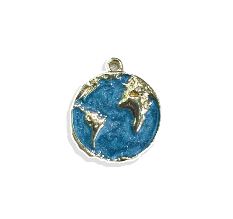 Earth Charm- Gold Plated