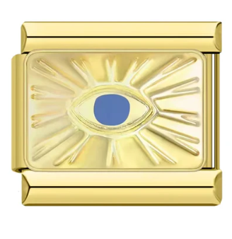 Evil Eye- Gold Italian Charm