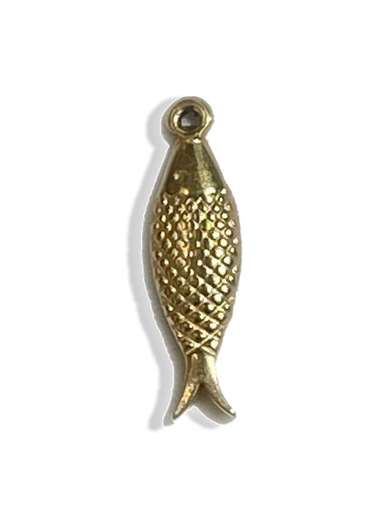 Fish Charm- Stainless Steel