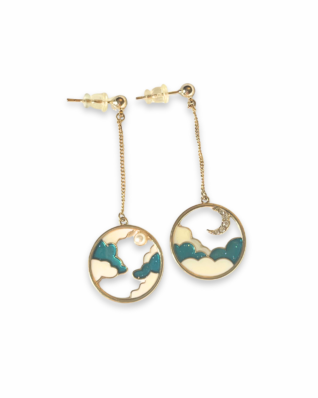 Dainty Clouds Earrings