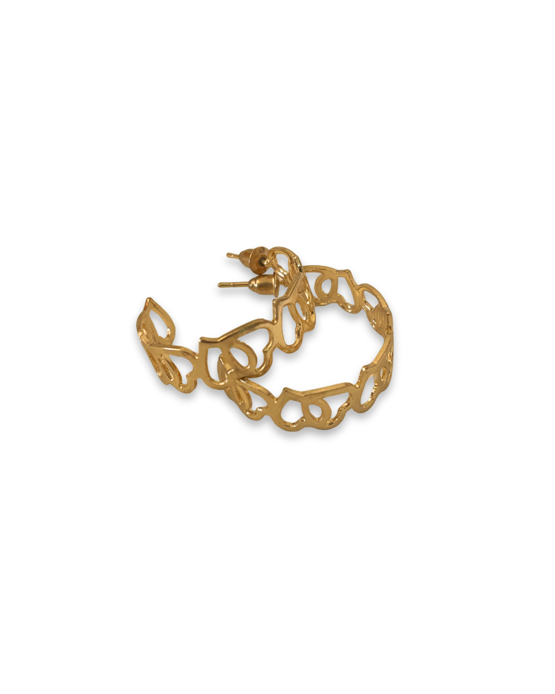 Hearts All Around Hoop Earrings