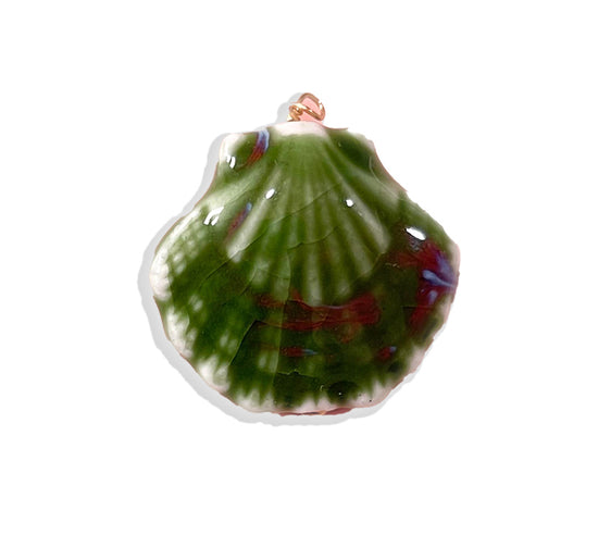 Colorful Seashell Charm