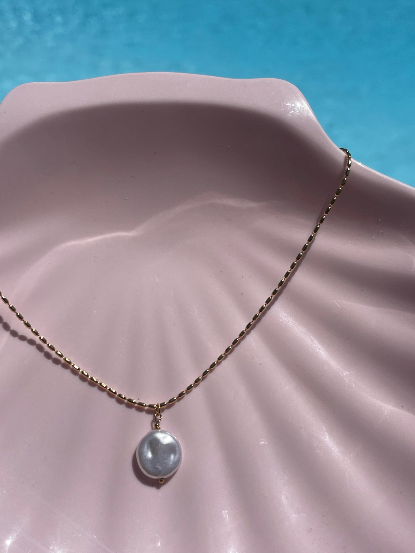 Perfect Pearl Necklace - Stainless Steel