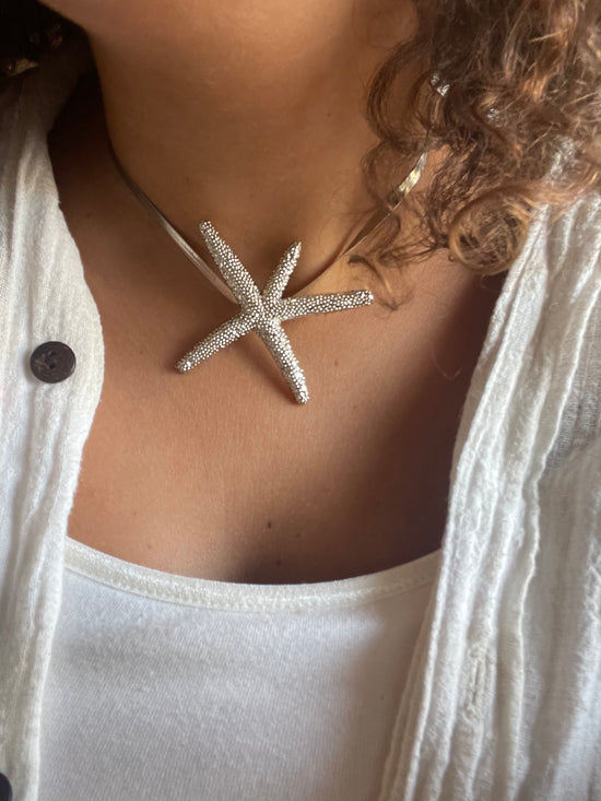 Statement Starfish Necklace