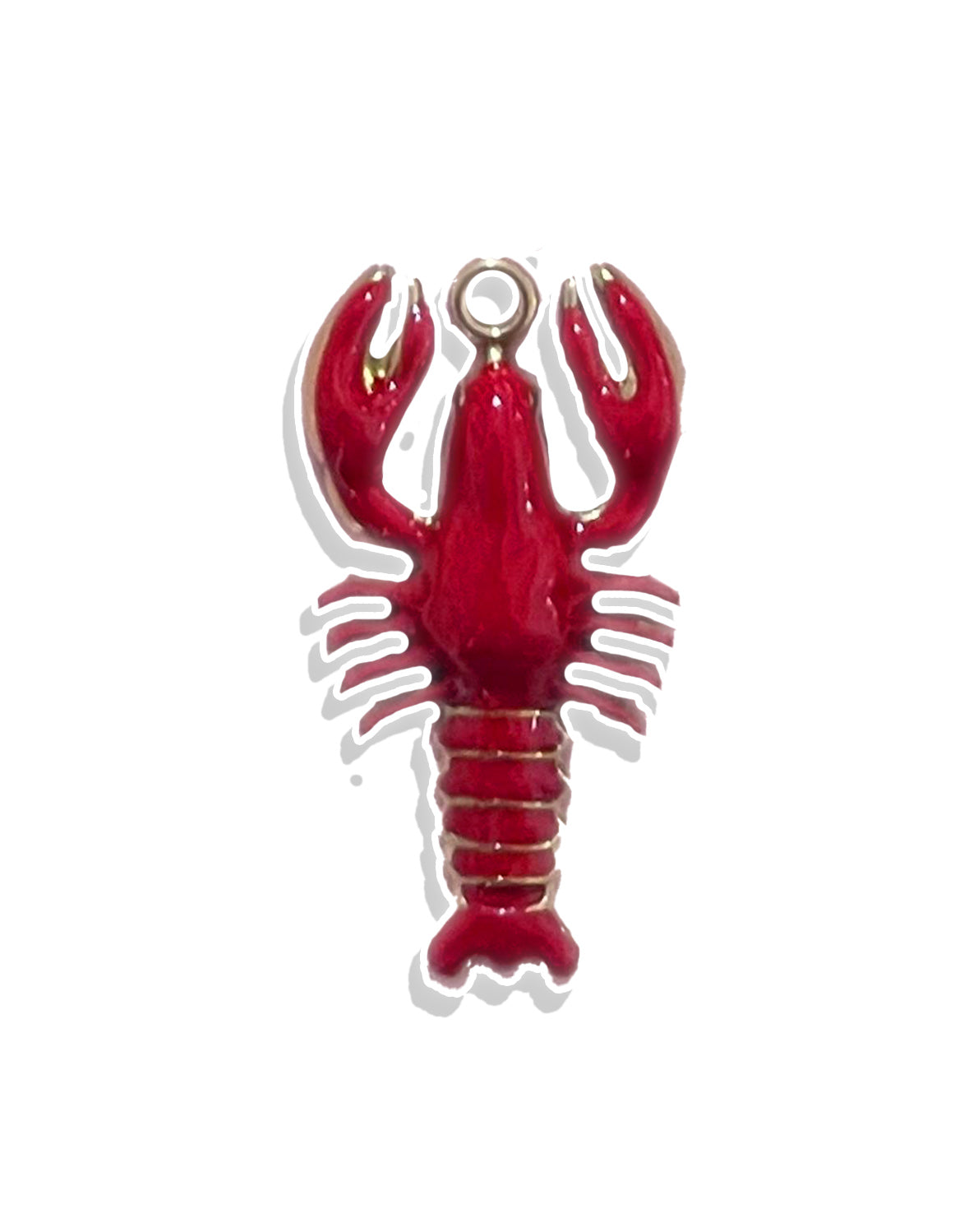 Red Lobster Charm- Stainless Steel