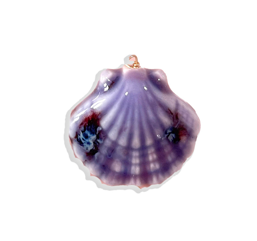 Colorful Seashell Charm