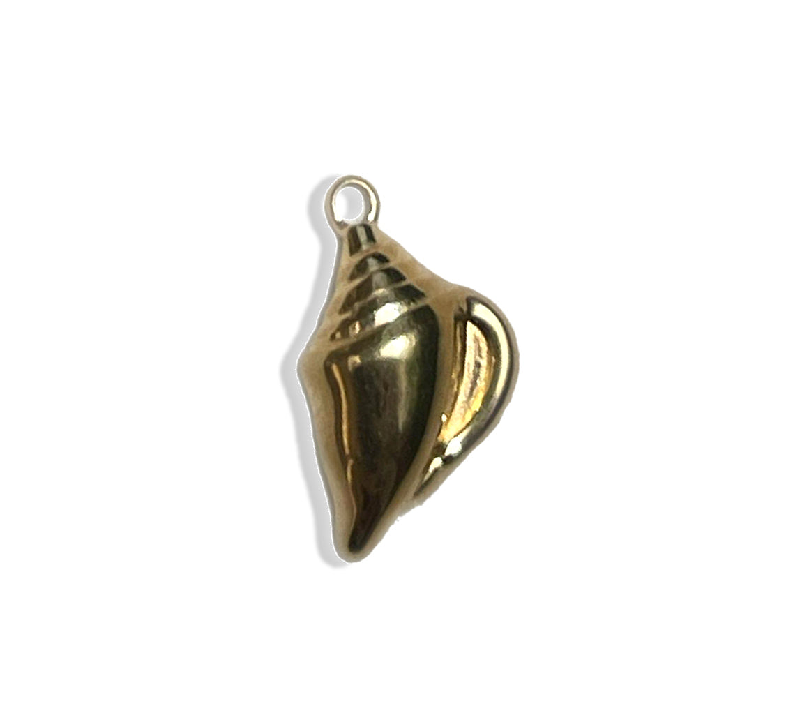 Seashell- Stainless Steel Charm