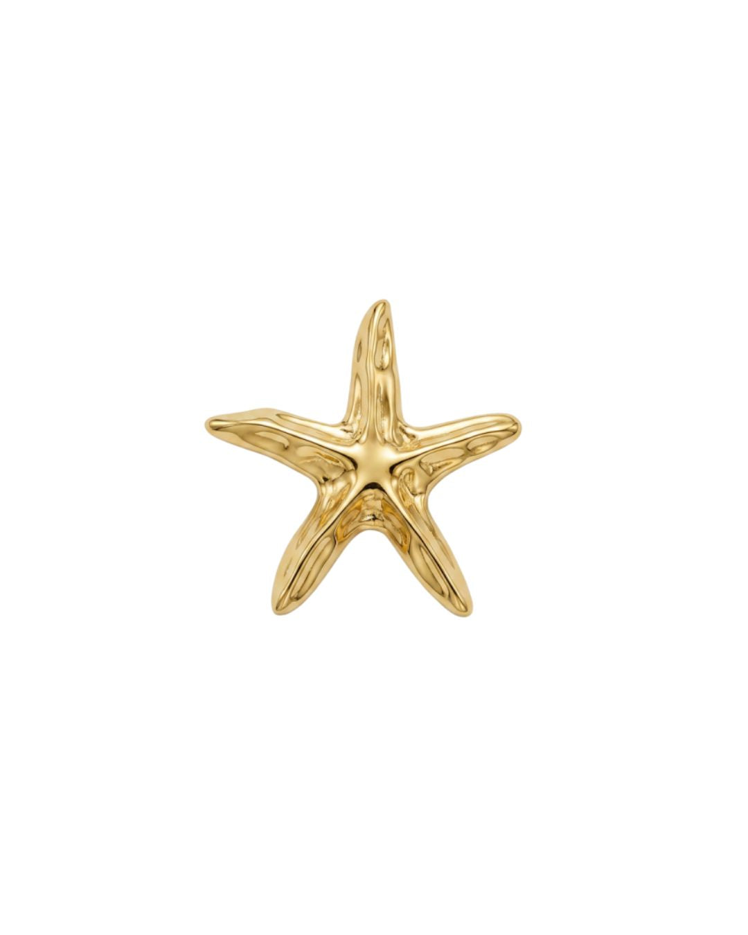 statement starfish charm (gold plated)