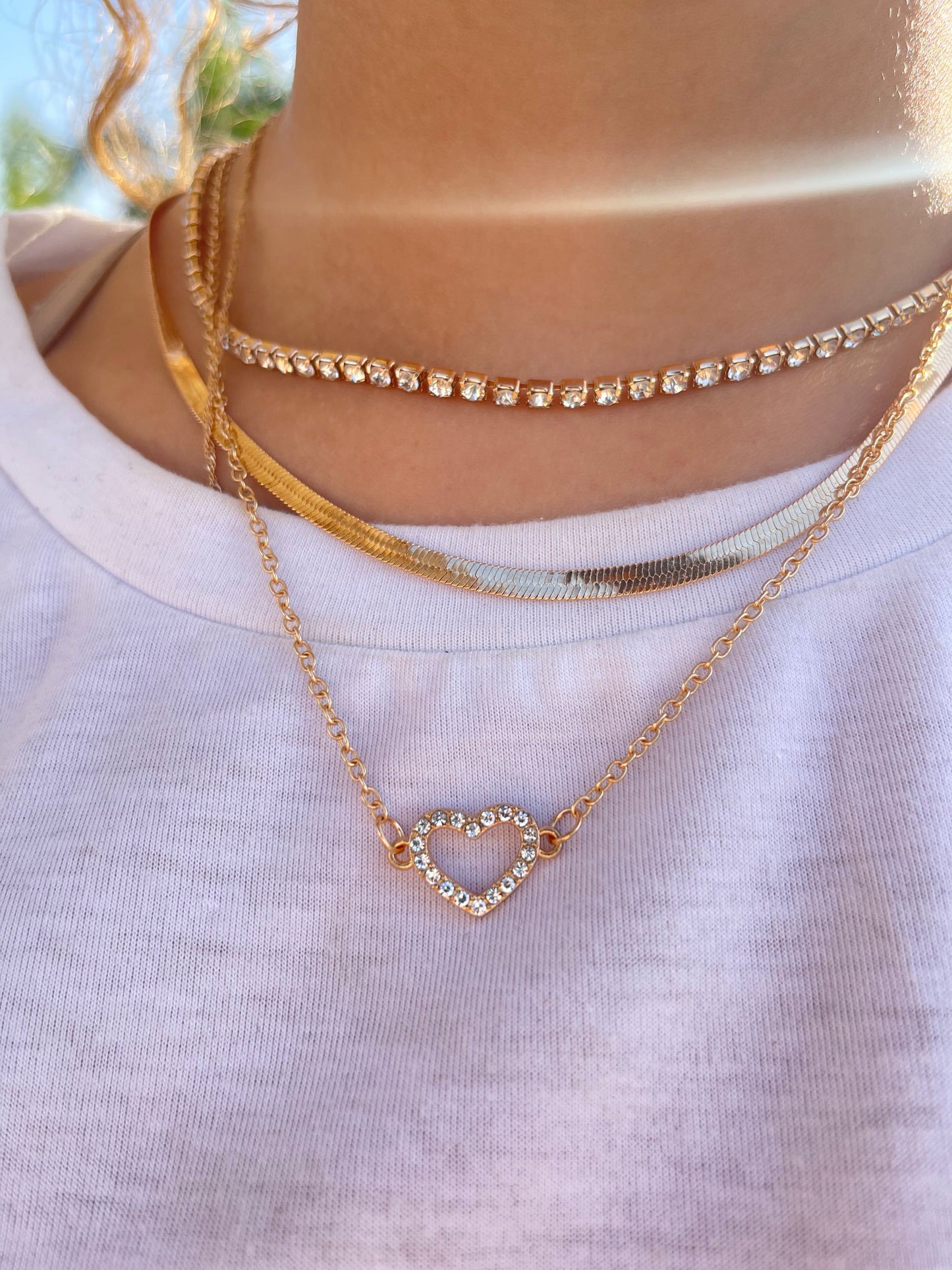 Hearts All Around Necklace 2.0