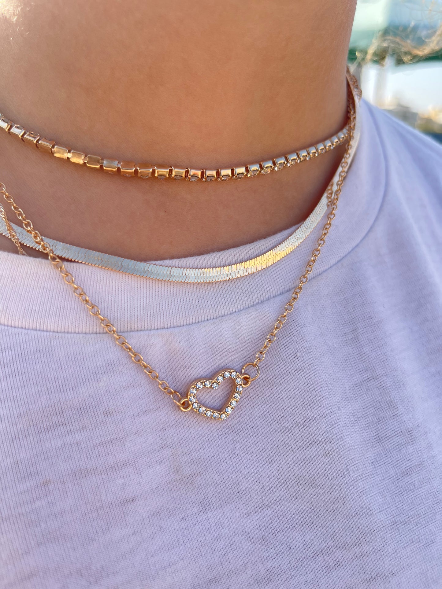 Hearts All Around Necklace 2.0