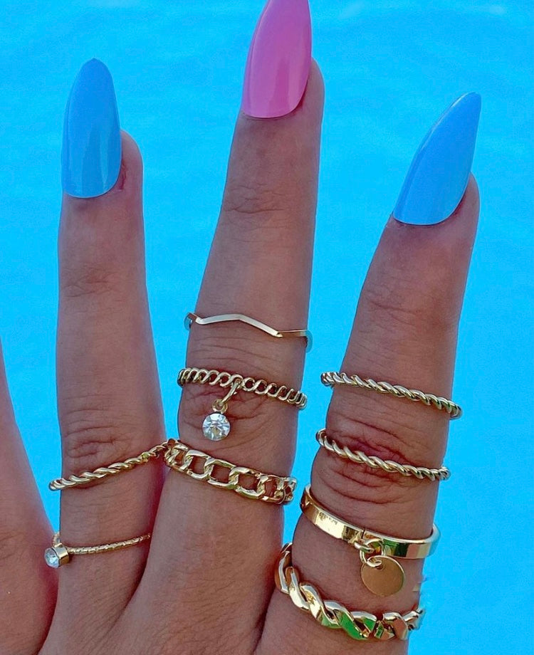Go - To Chained Ring Set
